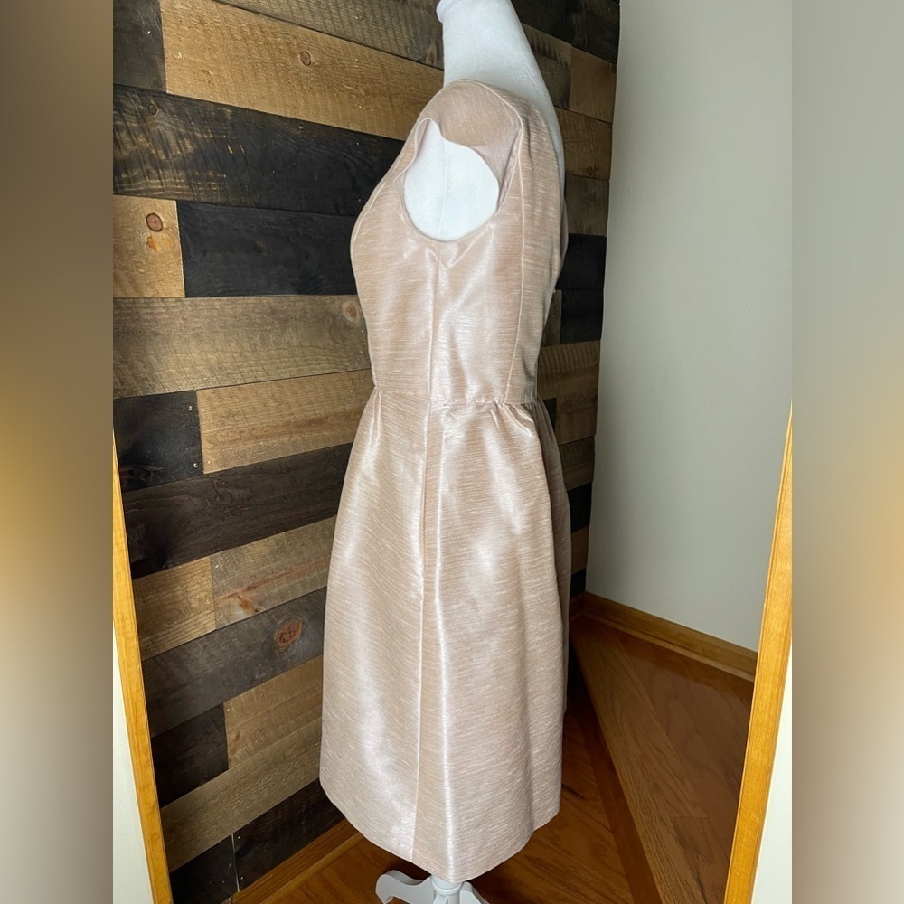 Alfred Sung Pearl Pink Cocktail Dress Homecoming Prom Wedding Formal, Size 8 - Picture 2 of 8